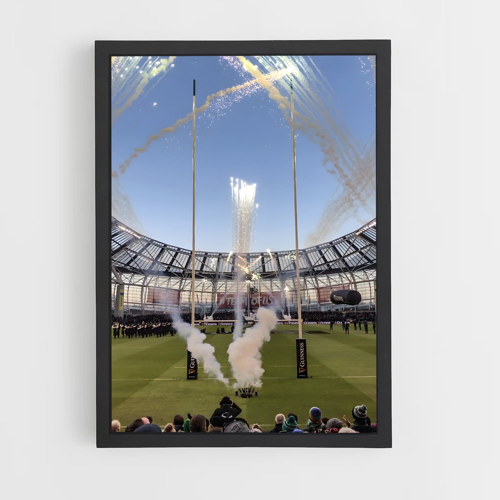 Poster Éclat de Victoire – affiche Rugby (vue 2)